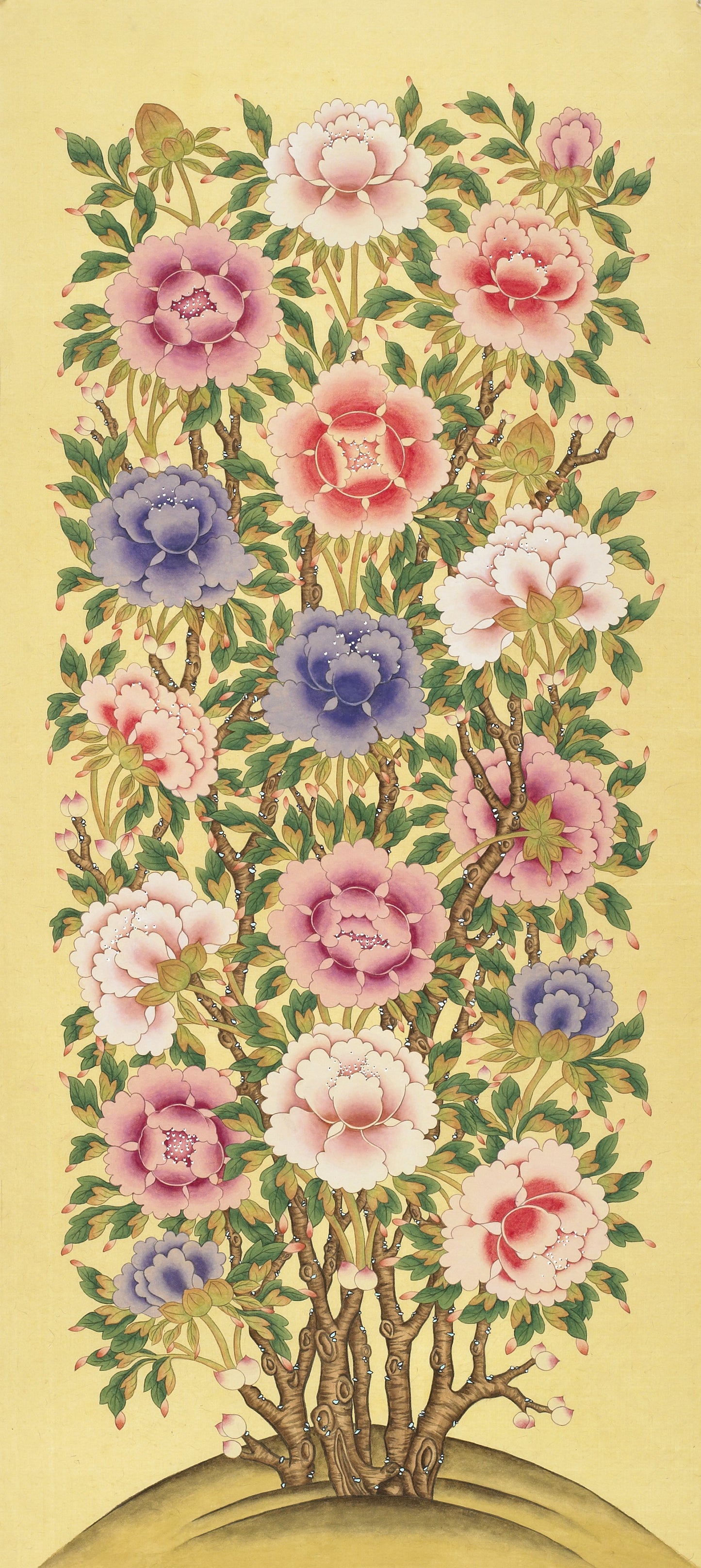 Royal Peony Painting (궁모란도)