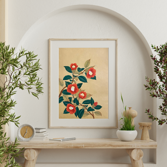 Red Camellias (붉은 동백화)